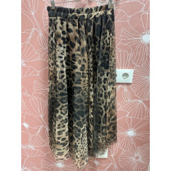 Falda gasa animalprint