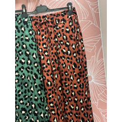 Pantalón Leopardo saten