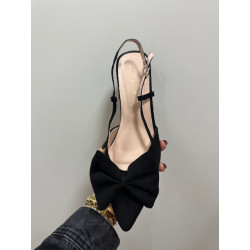 Zapato tacón lazo