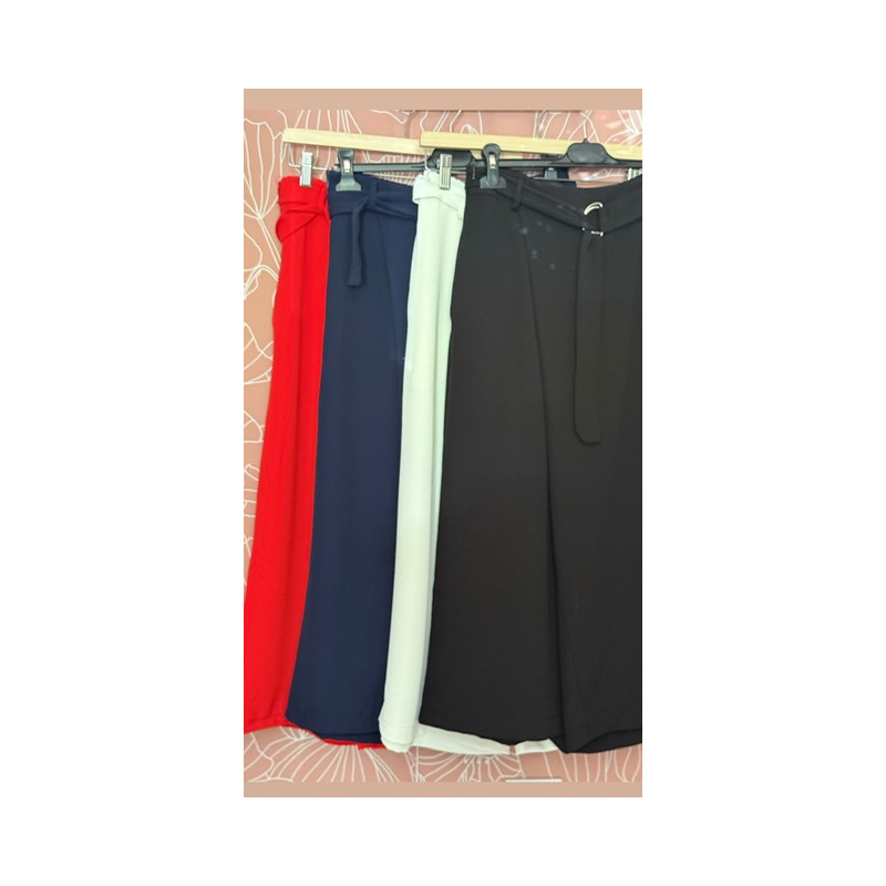 Pantalón pinza cinturon