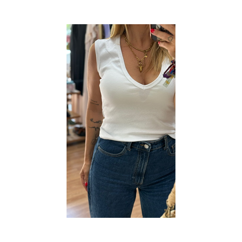 Camiseta pico licra