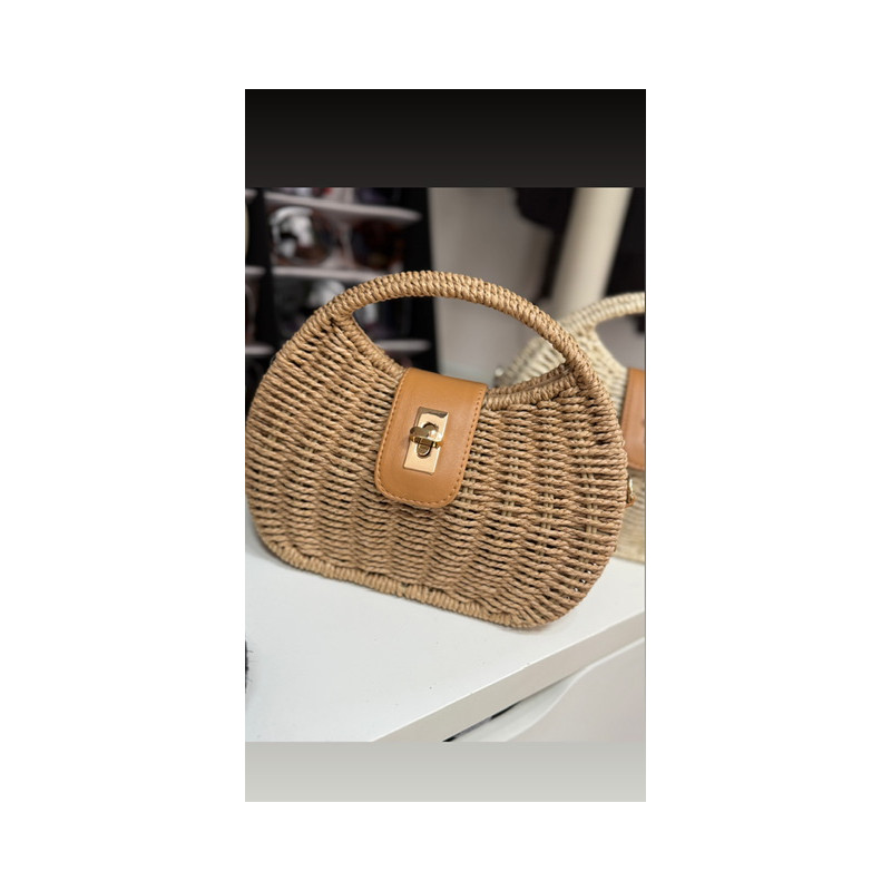 Bolso rafia pequeño