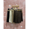 Bermudas lino cinturon