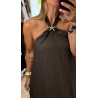 Vestido lino estrella