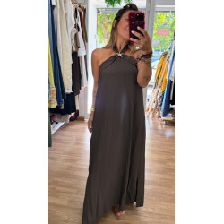 Vestido lino estrella