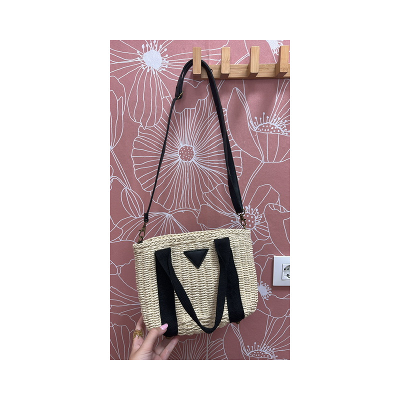 Bolso rafia