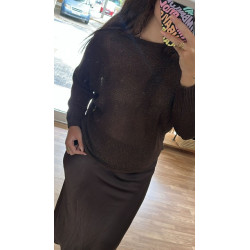 Jersey punto glitter
