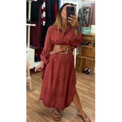 Vestido camisero