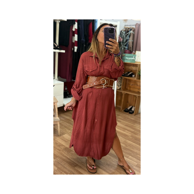Vestido camisero