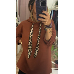 Sudadera cuerda animalprint