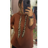 Sudadera cuerda animalprint