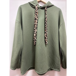 Sudadera cuerda animalprint
