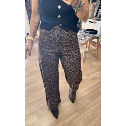 Pantalón animalprint antelina
