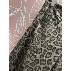 Pantalón animalprint antelina