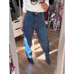 Jeans globo tiro alto