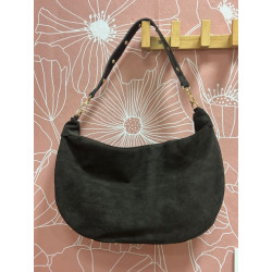 Bolso antelina tachuela