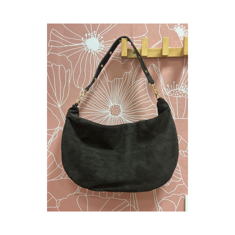 Bolso antelina tachuela