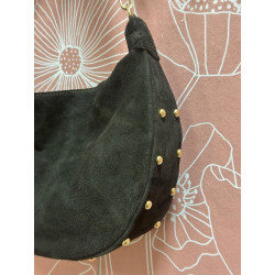 Bolso antelina tachuela