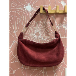 Bolso antelina tachuela