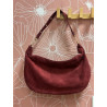 Bolso antelina tachuela