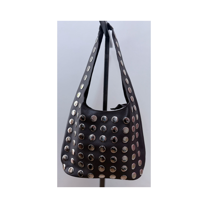 Bolso tachuela piel