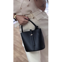 Bolso negro piel