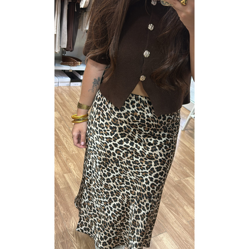 Falda animalprint