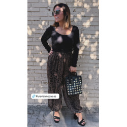 Pantalón Gasa animalprint