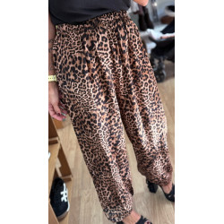 Pantalón globo animalprint