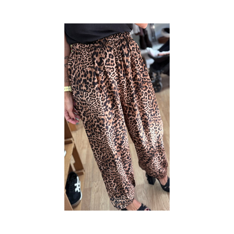 Pantalón globo animalprint