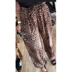Pantalón globo animalprint