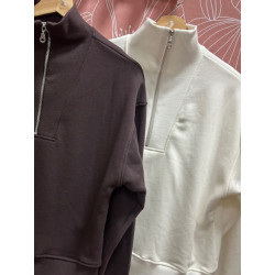 Sudadera cremallera