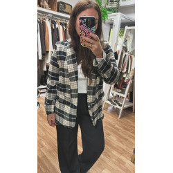 Americana paño cuadros