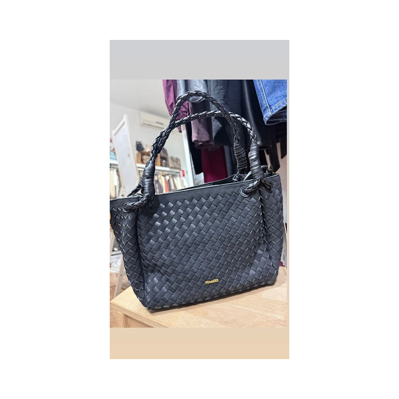 Bolso trenzado shopper