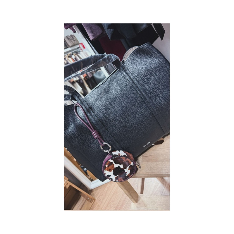 Bolso piel negro