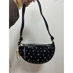 Bolso tachuela negro