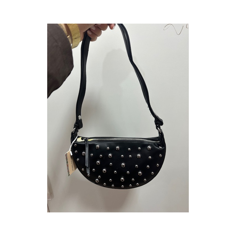 Bolso tachuela negro