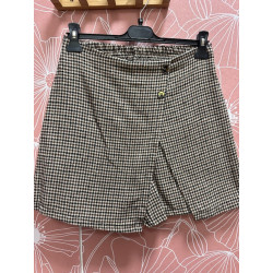 Falda pantalón cuadros