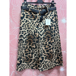 Pantalón Bermuda animalprint