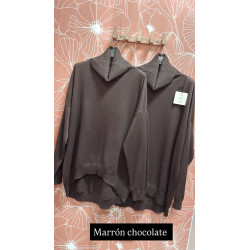 Jersey punto cuello vuelto