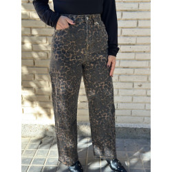 Pantalón Animalprint vaquero
