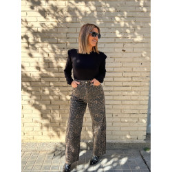 Pantalón Animalprint vaquero
