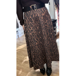 Falda antelina animalprint