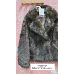 Abrigo pelo marron