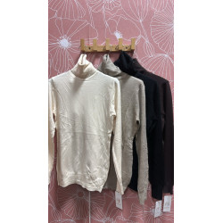 Jersey finito cuello vuelto