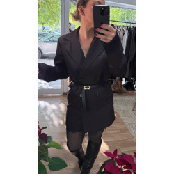 Vestido blazer encaje