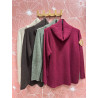 Jersey cuello vuelto maxi