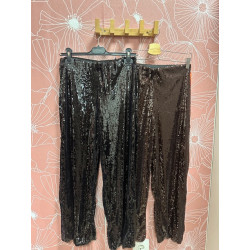 Pantalón bombacho lentejuelas