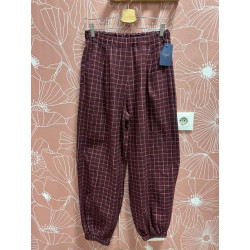 Pantalón jogger cuadros