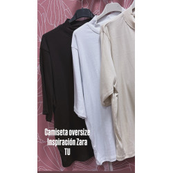 Camiseta oversize básica